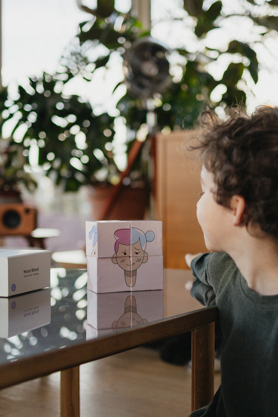 תחושה בהרכבה - פאזל קוביות