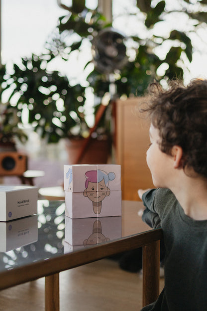 תחושה בהרכבה - פאזל קוביות