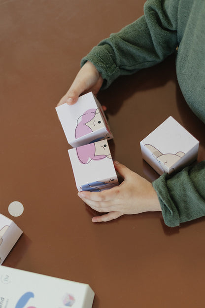 תחושה בהרכבה - פאזל קוביות